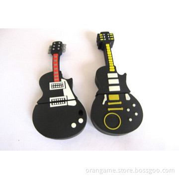 PVC Guitar Shape USB Memory Disk